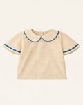 Florbela Shirt - Vichy Yellow