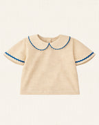 Florbela Shirt - Vichy Yellow