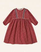 Grace Maxi Dress Granate Flowers