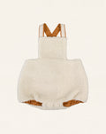 José Reversible Romper Ecru Sherpa