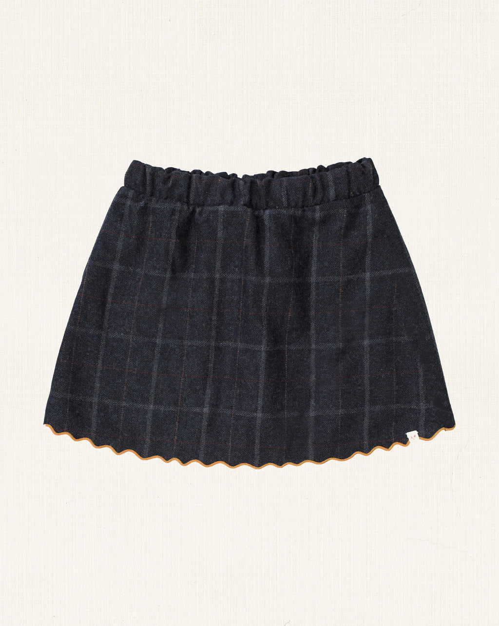Ju Mini Skirt Navy Tartan