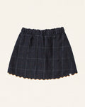 Ju Mini Skirt Navy Tartan