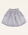 Mia Short Skirt - Pink Flowers