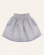 Mia Short Skirt - Pink Flowers