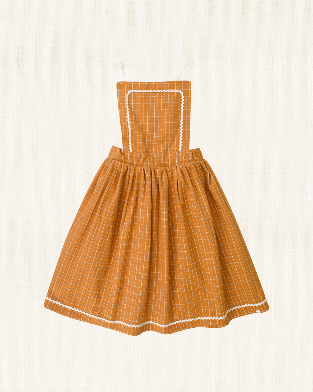 Mimi Midi Dress Amber Checks