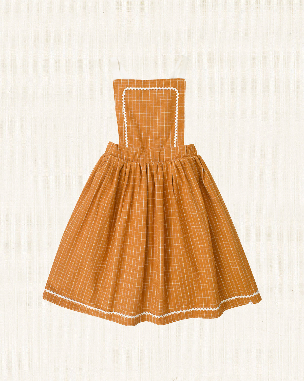 Mimi Midi Dress Amber Checks