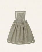 Mimi Midi Dress Green Flowers