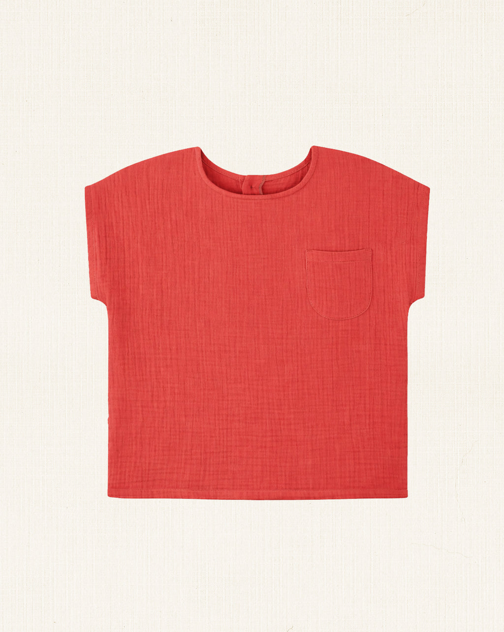 Natalia Shirt - Red Safran