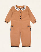 Noa Baby Jumpsuit Amber Mini Checks