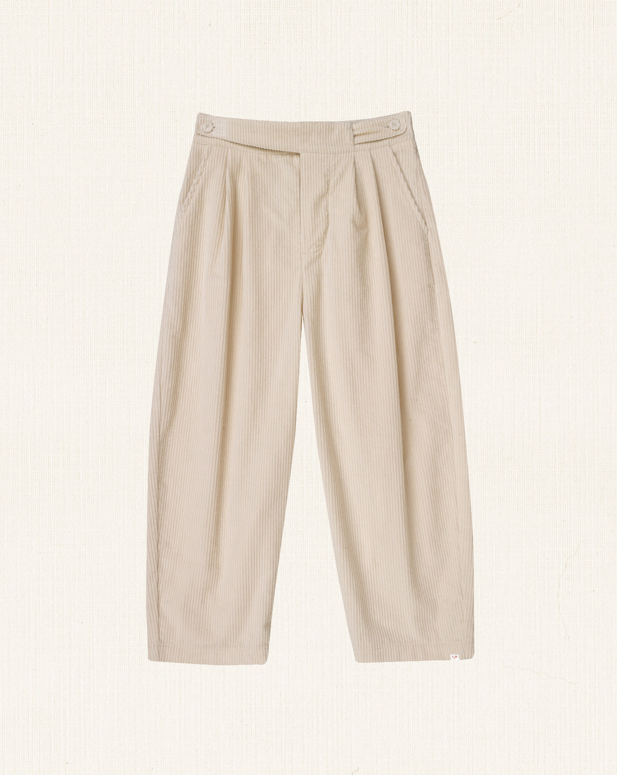 Sancho Corduroy Pants Ecru