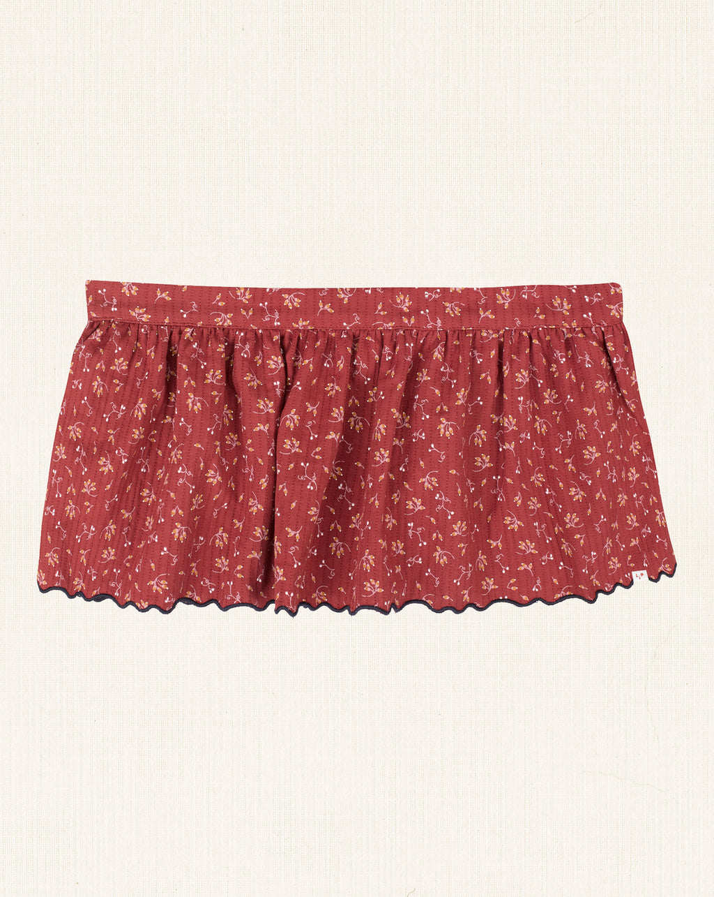 Alma Overskirt Granate Flowers