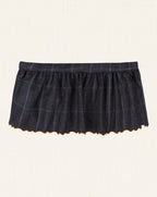 Alma Overskirt Navy Tartan
