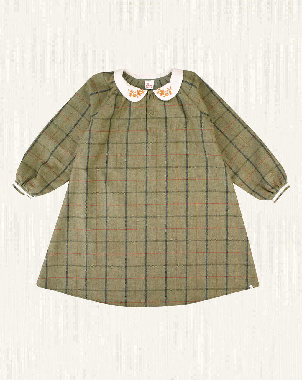 Sophia Midi Dress Green Tartan