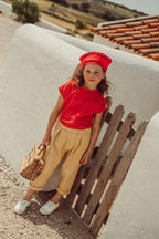 Natalia Shirt - Red Safran