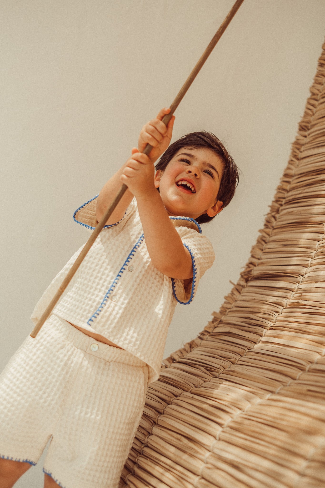 Alvaro Shorts - Ecru