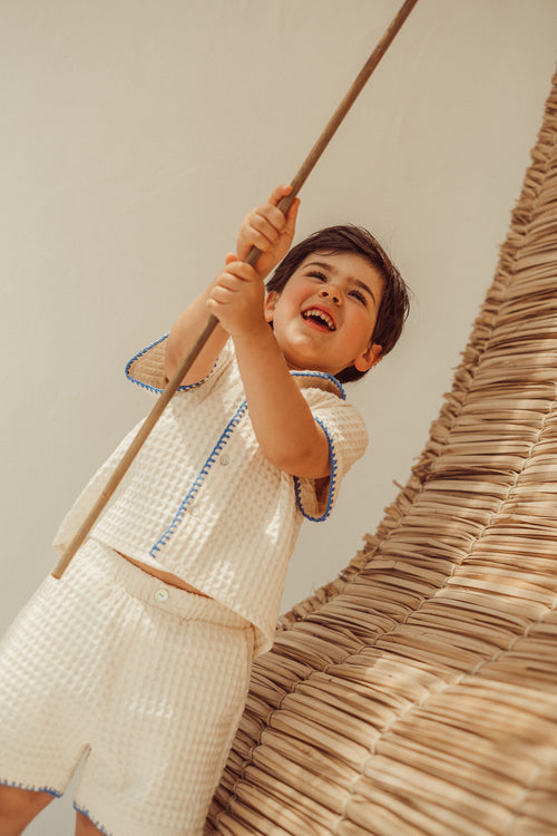 Alvaro Shorts - Ecru