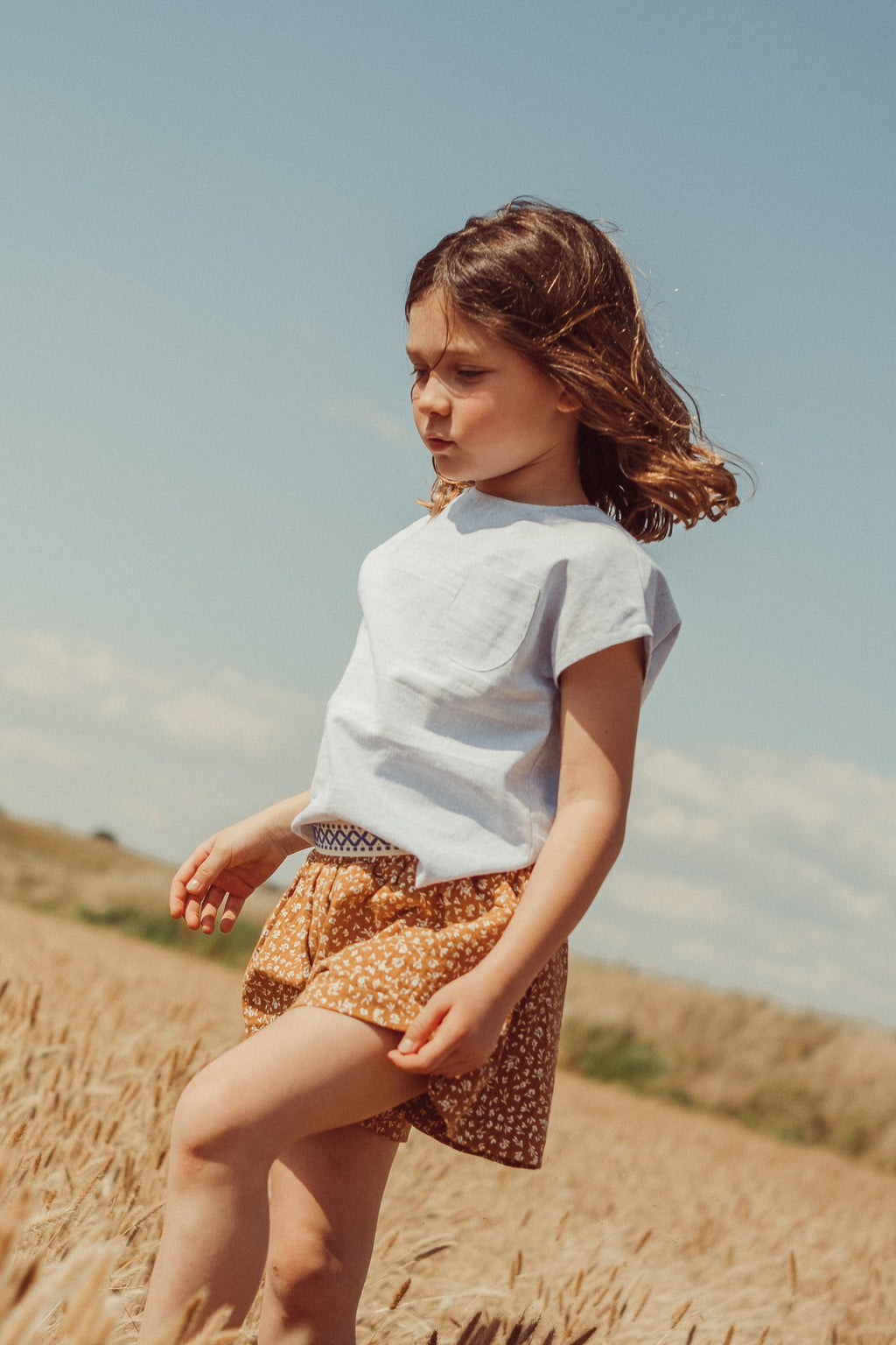 Nadir Shorts - Quilted Caramel