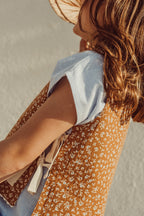 Louise Vest - Mixed Caramel