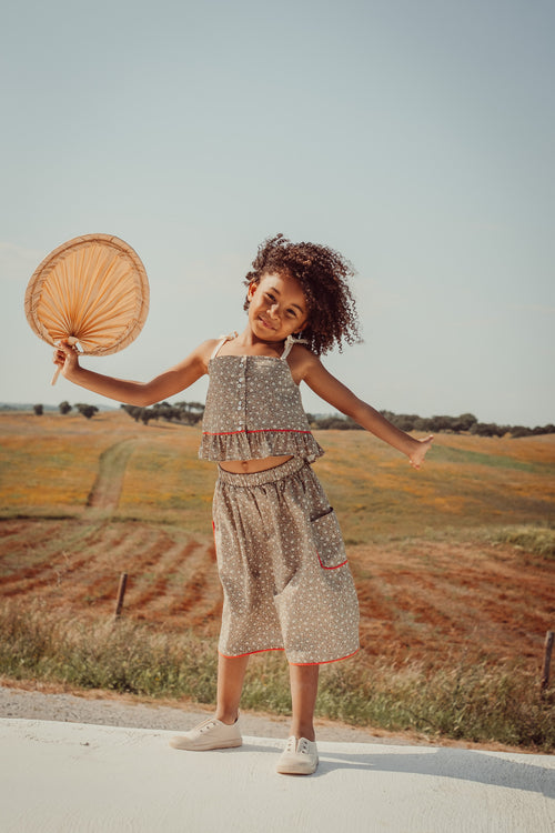 Amália Skirt - Green Cocoa