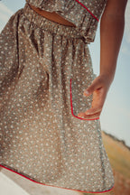 Amália Skirt - Green Cocoa