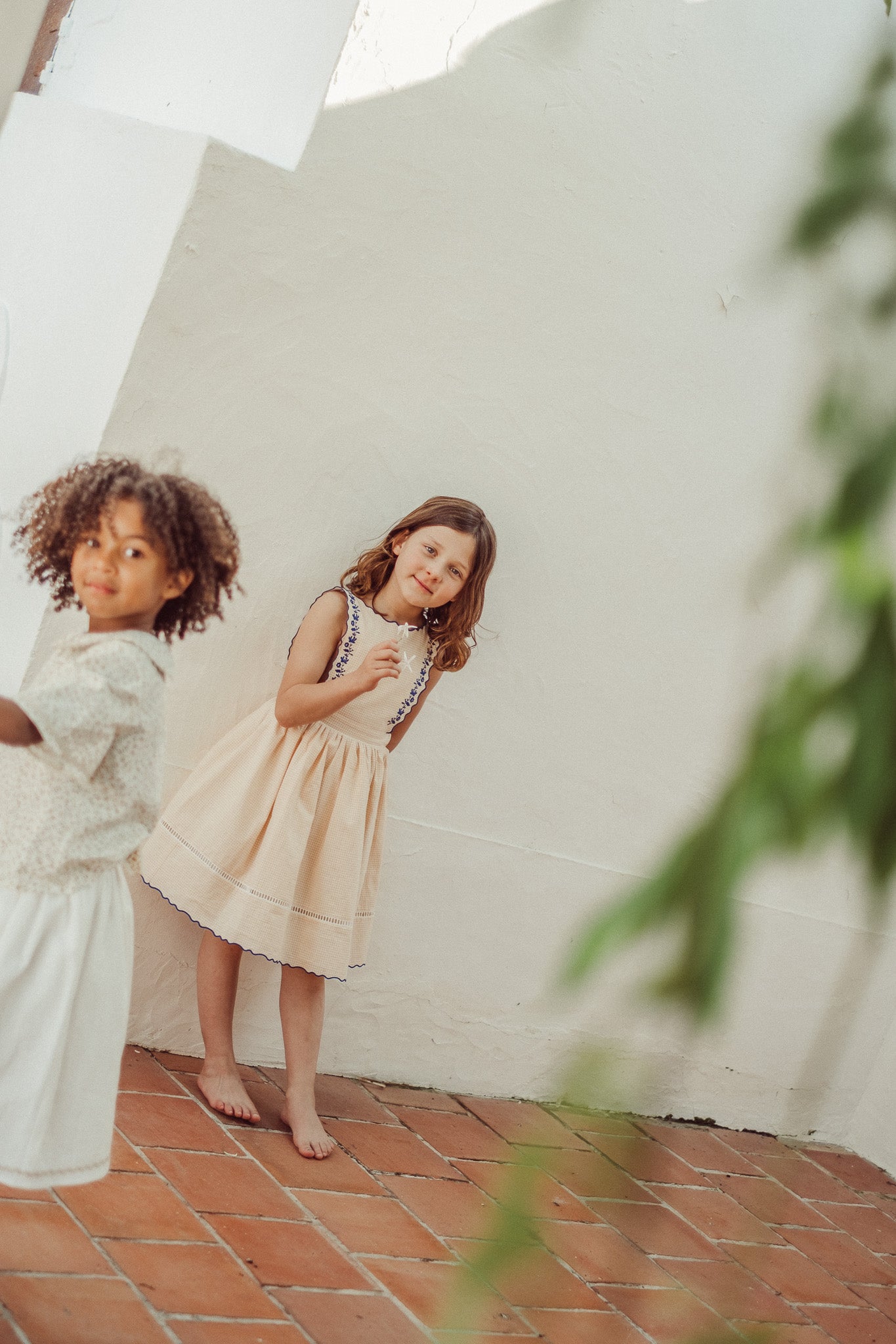 Teresa Dress - Vichy Yellow