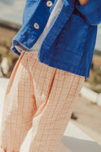 Camões Trousers - Vichy Rose