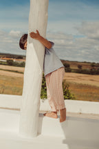 Camões Trousers - Vichy Rose