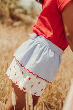 Deolinda Shorts - Red Safran