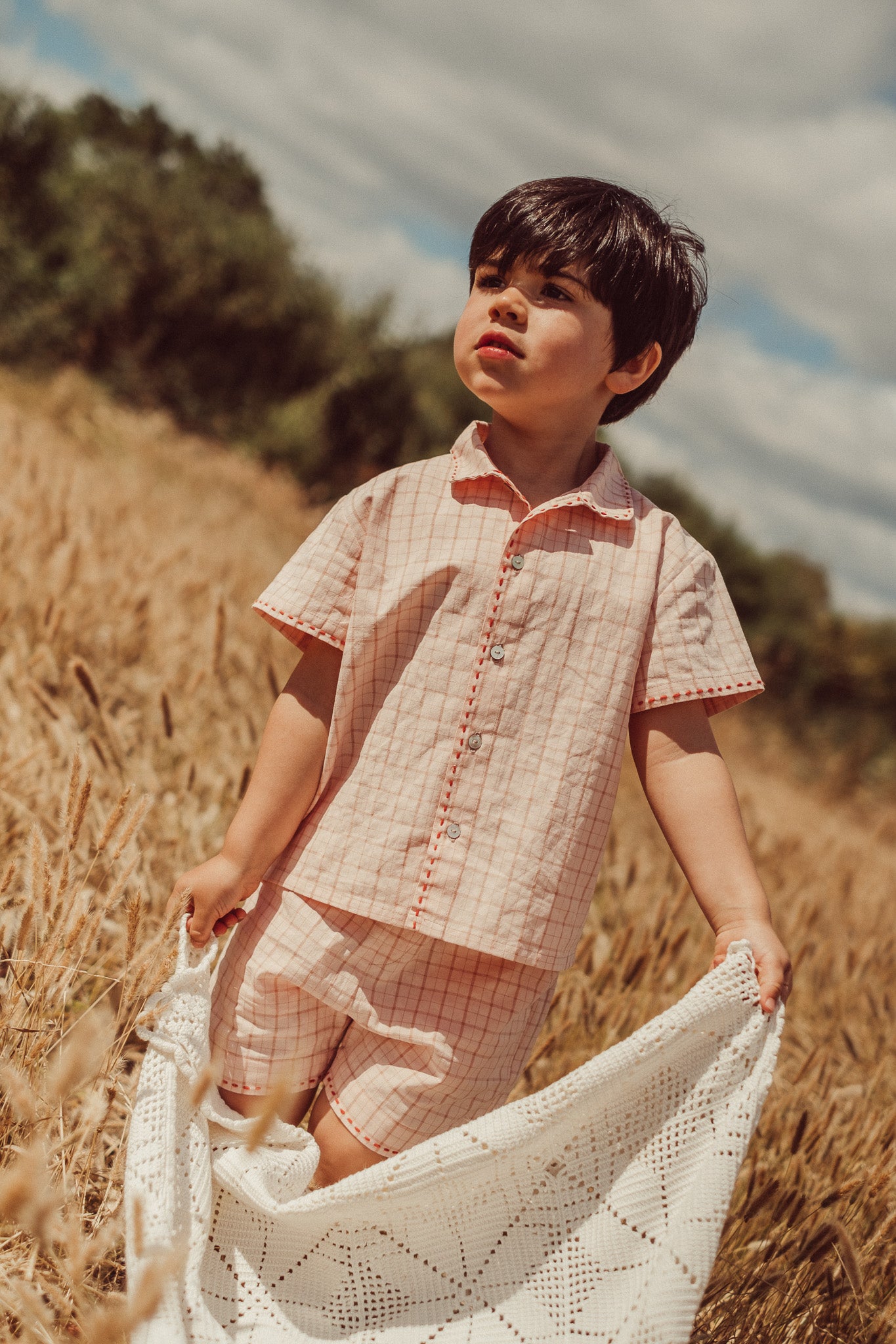 Alvaro Shirt - Vichy Rose (coming soon)