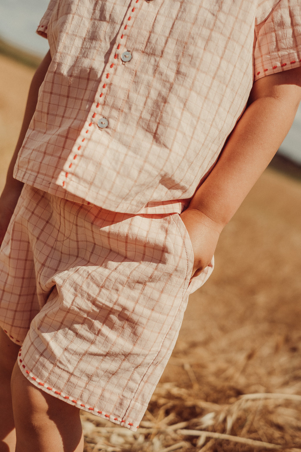 Alvaro Shorts - Vichy Rose (coming soon)