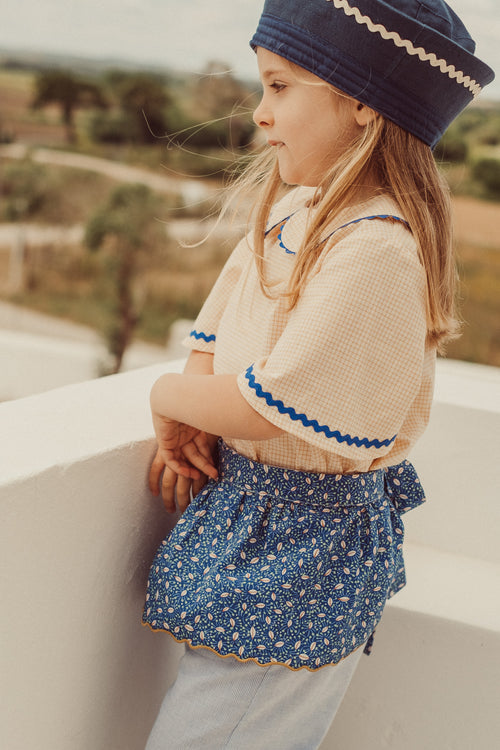 Alma Overskirt - Blue Cocoa