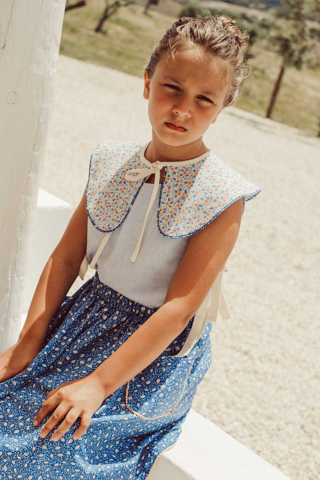 Amália Skirt - Blue Cocoa