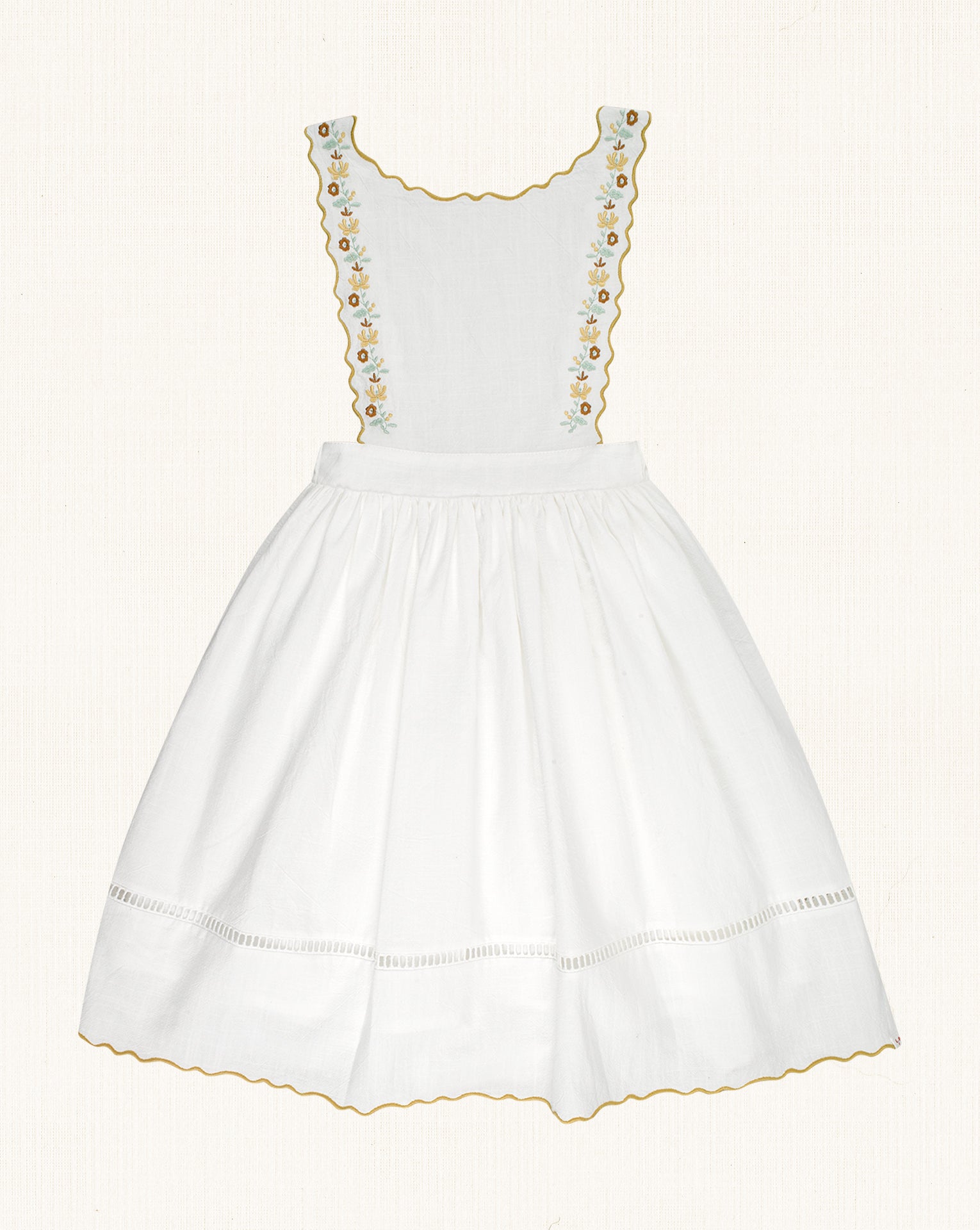 Teresa Dress - Vichy Yellow