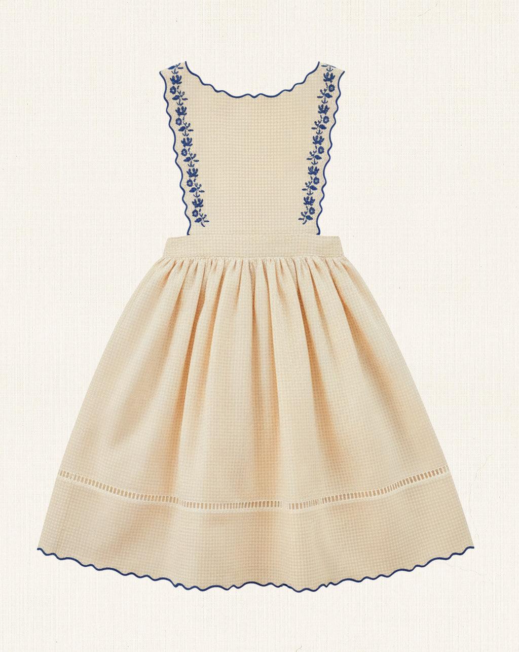 Teresa Dress - Vichy Yellow