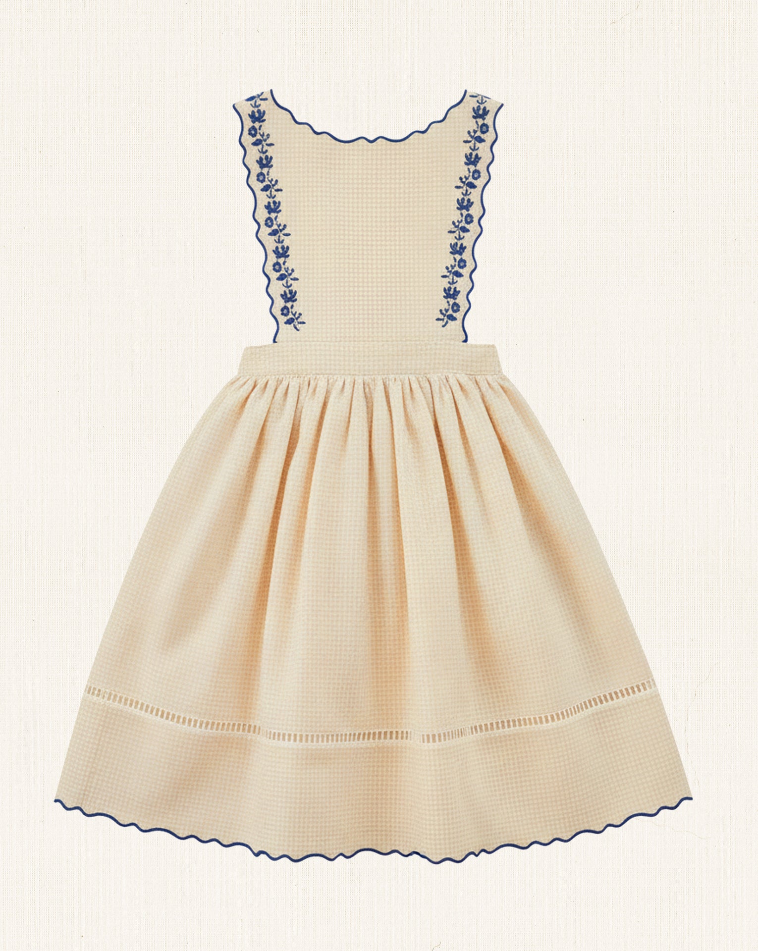 Teresa Dress - Vichy Yellow