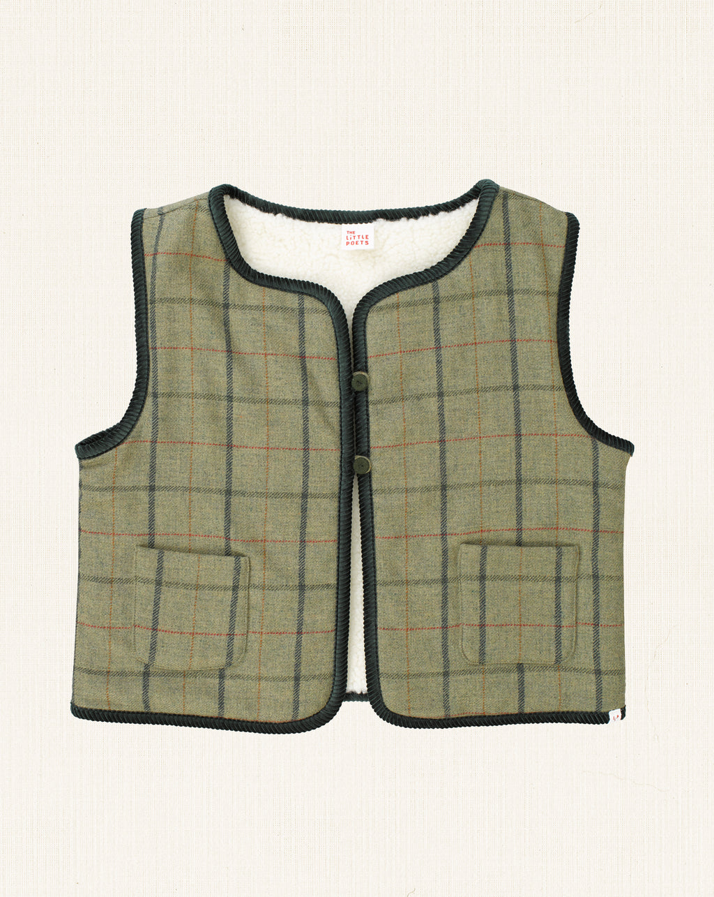 Tito Vest Green Tartan