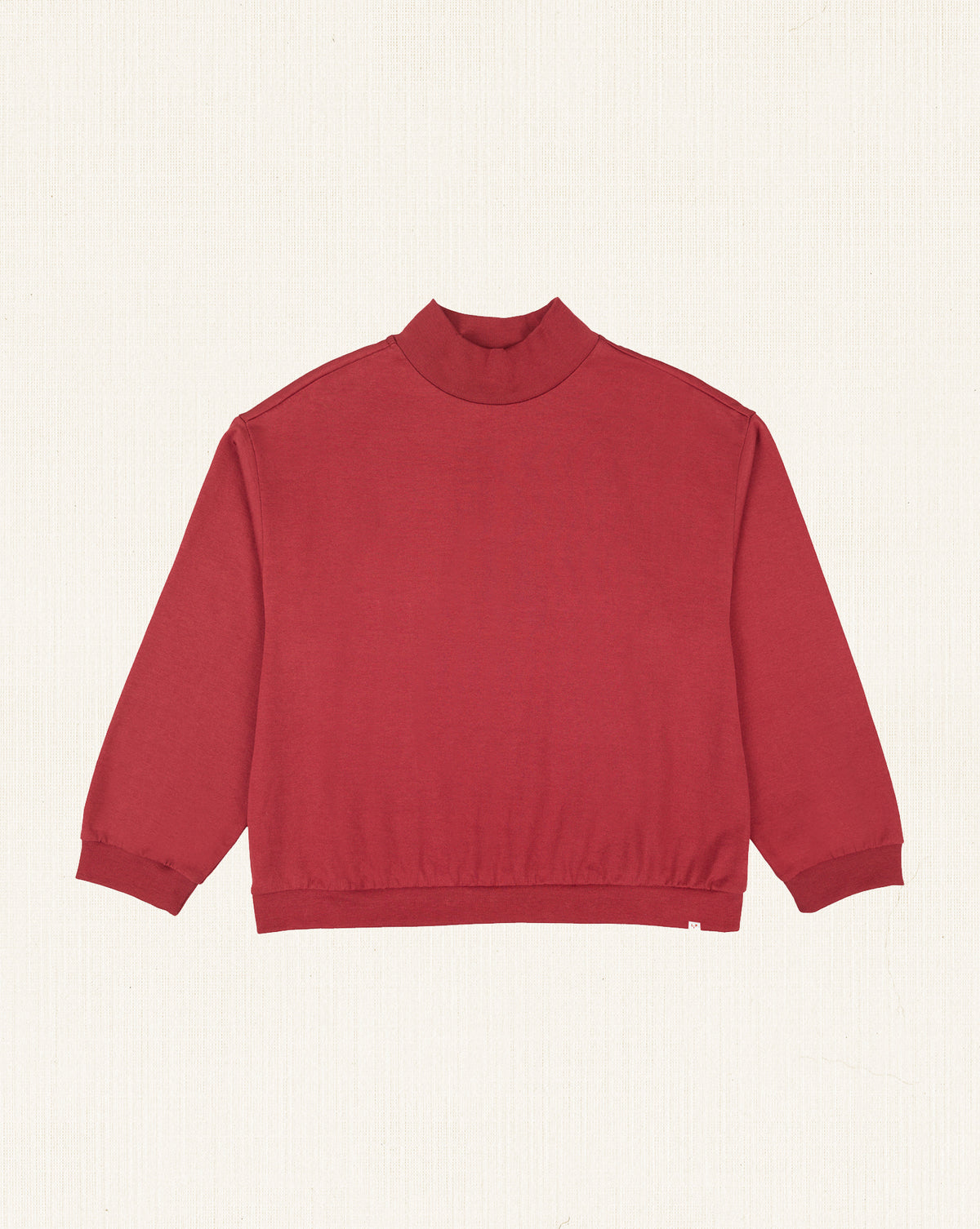 Amaro Turtle Neck LS T-shirt Granate